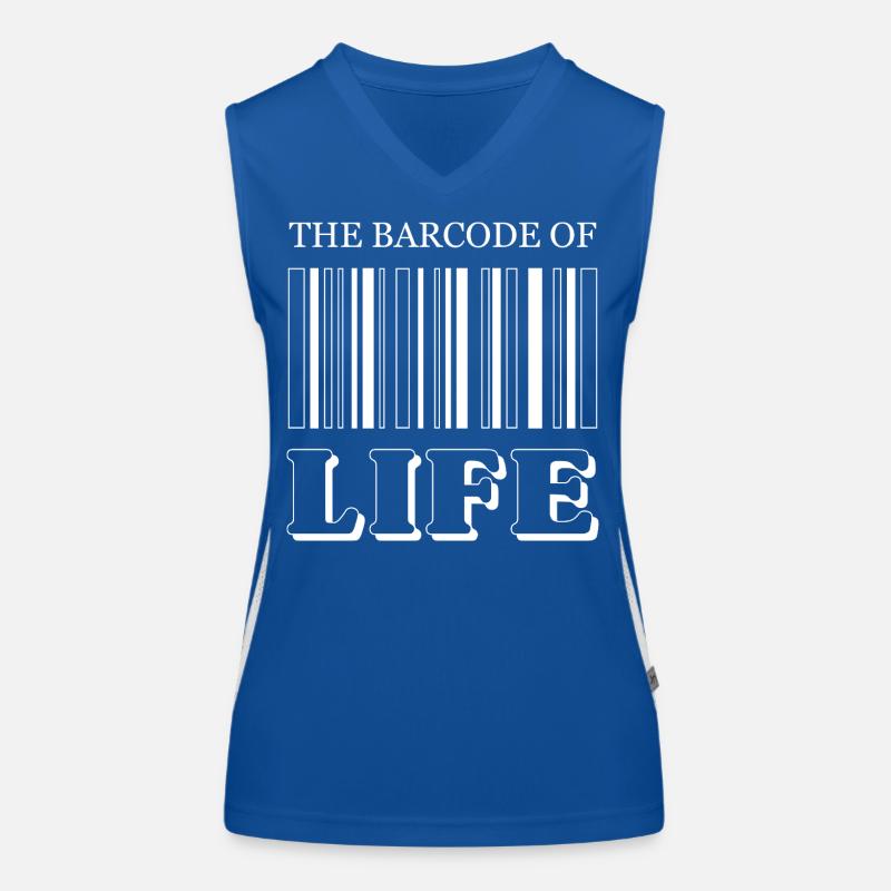 Le code-barres de la vie / Der Strichcode des Lebens Débardeur respirant contrasté Femme