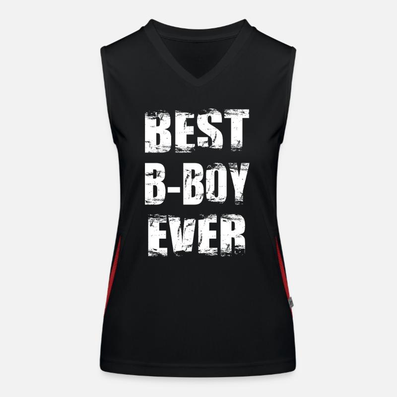 Bester B Boy aller Zeiten Funktionelles Kontrast-Tank Top für Frauen