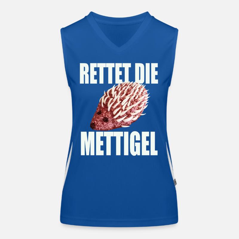 Save the Mettigel Women's Functional Contrast Tank Top