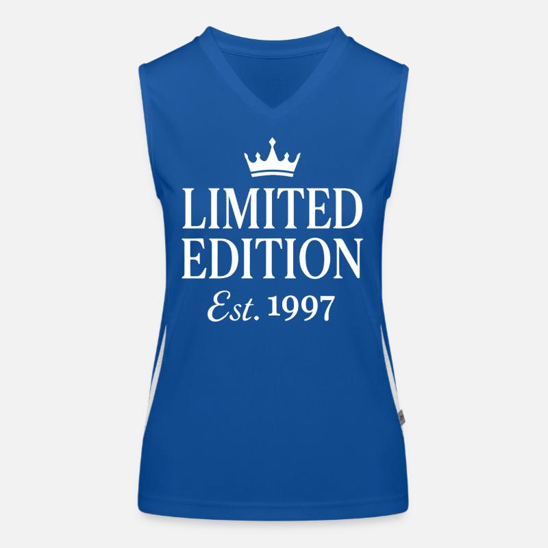 Limited Edition Est. 1997 Funktionelles Kontrast-Tank Top für Frauen