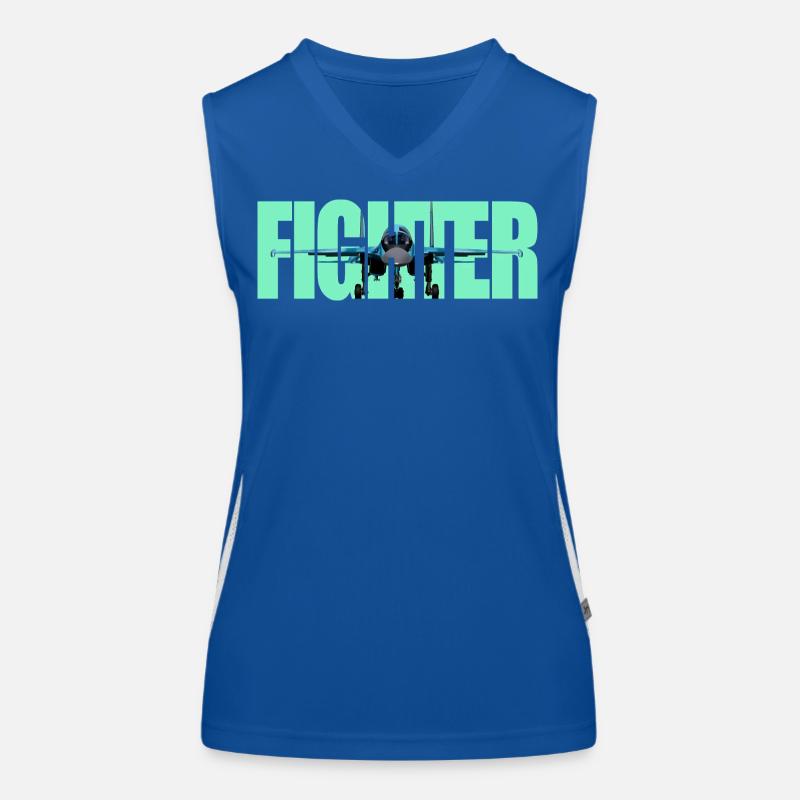 Fighter Su-34 Funktionelles Kontrast-Tank Top für Frauen