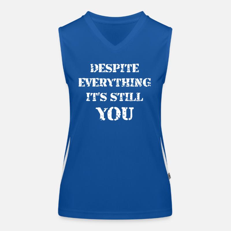 Malgré tout, c’est toujours vous Débardeur respirant contrasté Femme