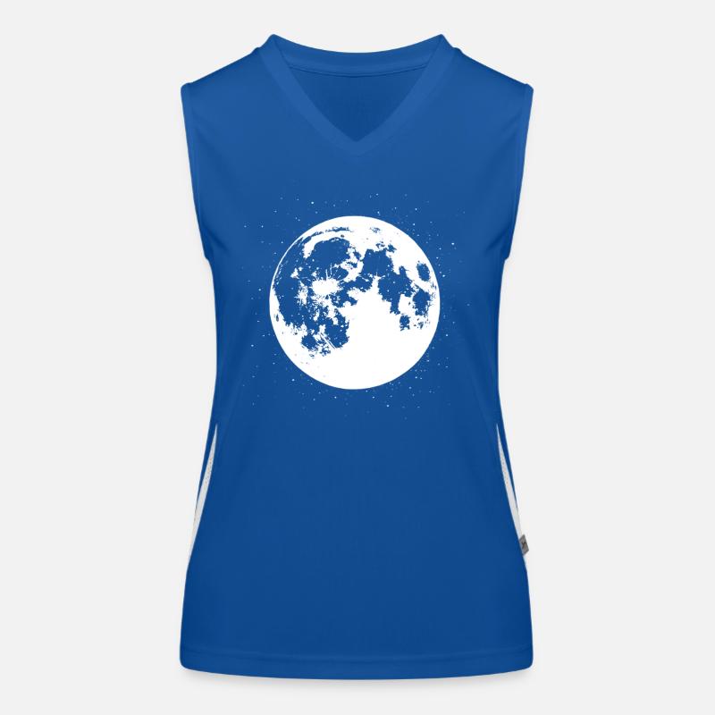 Full Moon Vibes Women's Functional Contrast Tank Top
