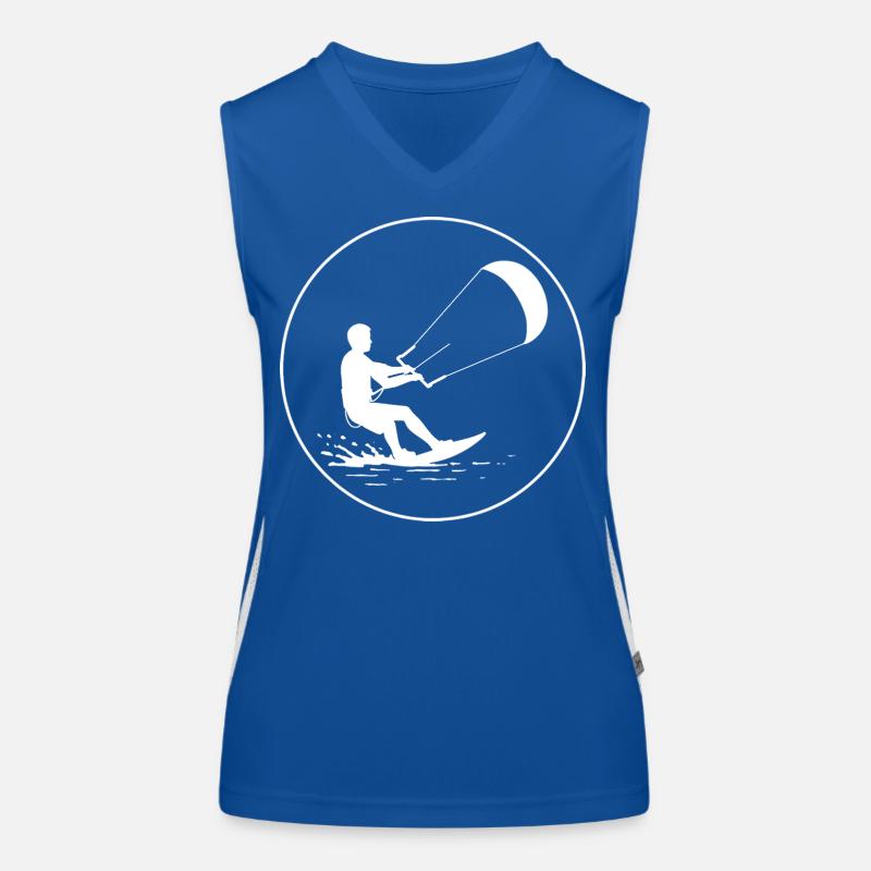 Wind under control Women's Functional Contrast Tank Top