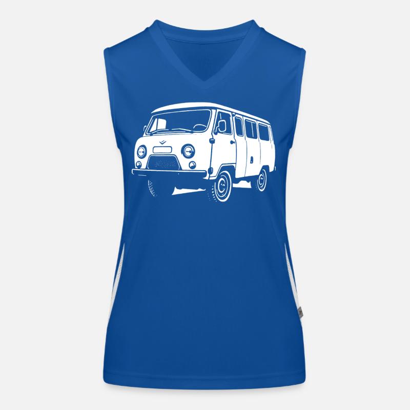 Bread box on wheels Women's Functional Contrast Tank Top