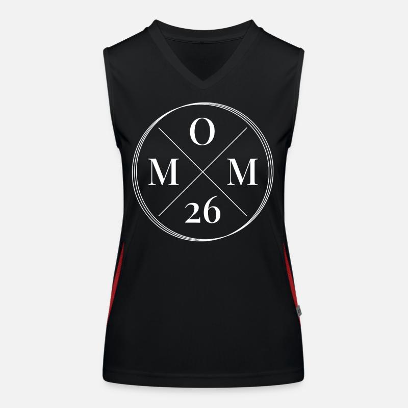 Mom 26 Baby Mutter Muttertag Geschenk Mama 2026 Funktionelles Kontrast-Tank Top für Frauen