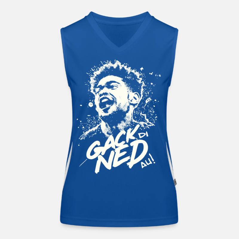 Dialect gack di ned au Débardeur respirant contrasté Femme