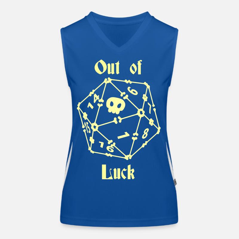 Pas de chance Débardeur respirant contrasté Femme