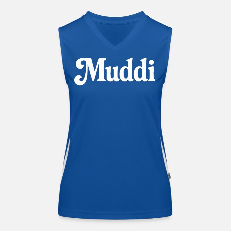 Muddi Funktionelles Kontrast-Tank Top für Frauen