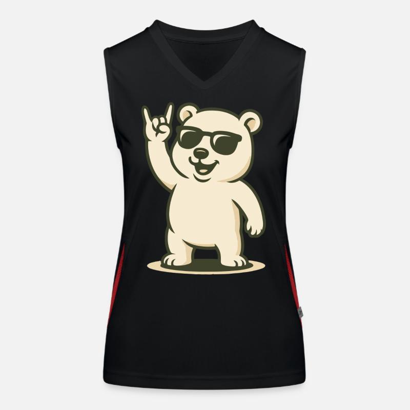 Arctic Rocker Funktionelles Kontrast-Tank Top für Frauen