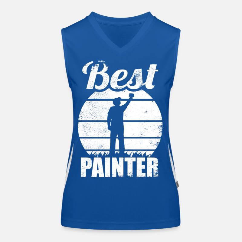Best Painter and Varnisher Women's Functional Contrast Tank Top