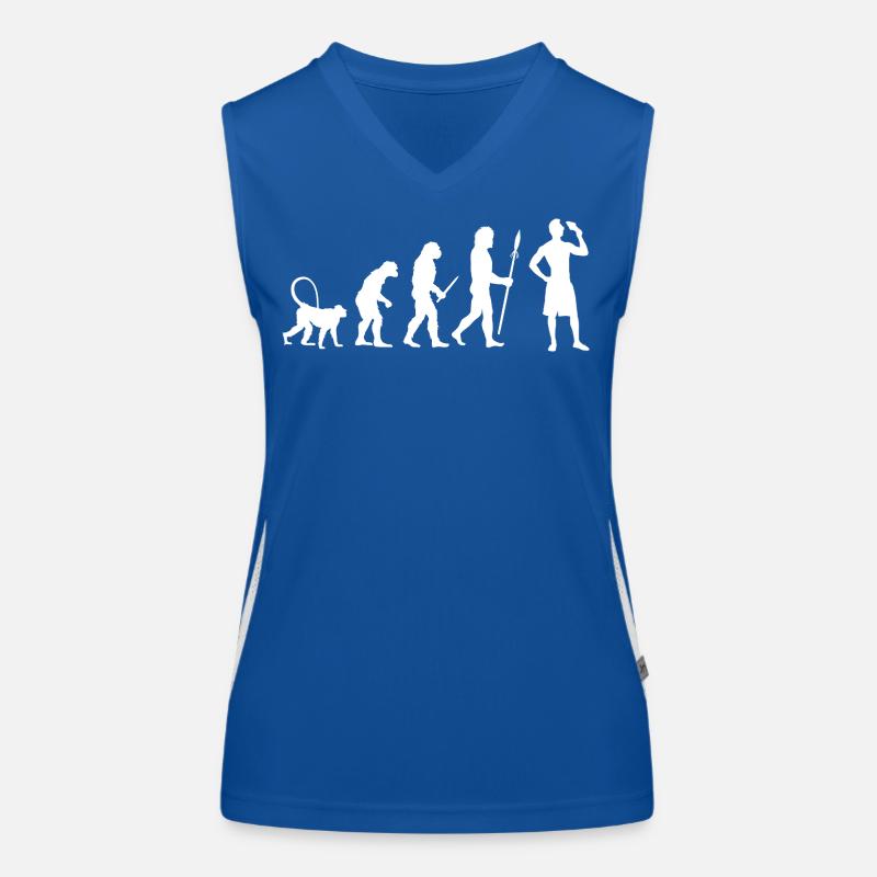 Évolution de la crème glacée Débardeur respirant contrasté Femme