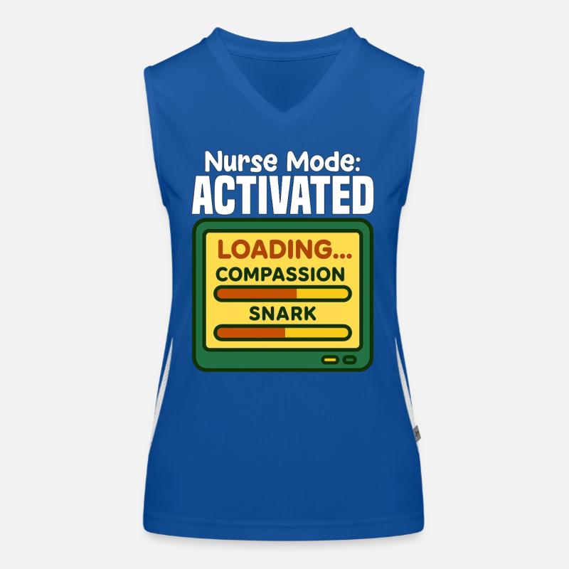 KRANKENSCHWESTER-MODUS AKTIVIERT - SCHWESTER-GESCHENK Funktionelles Kontrast-Tank Top für Frauen