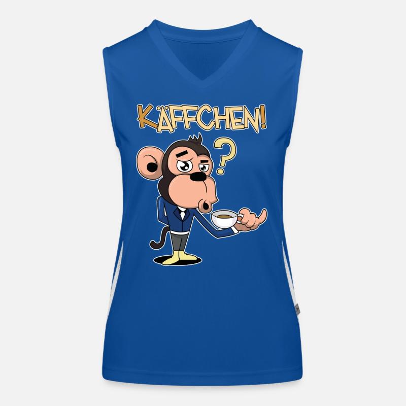 Coffee, please! Women's Functional Contrast Tank Top