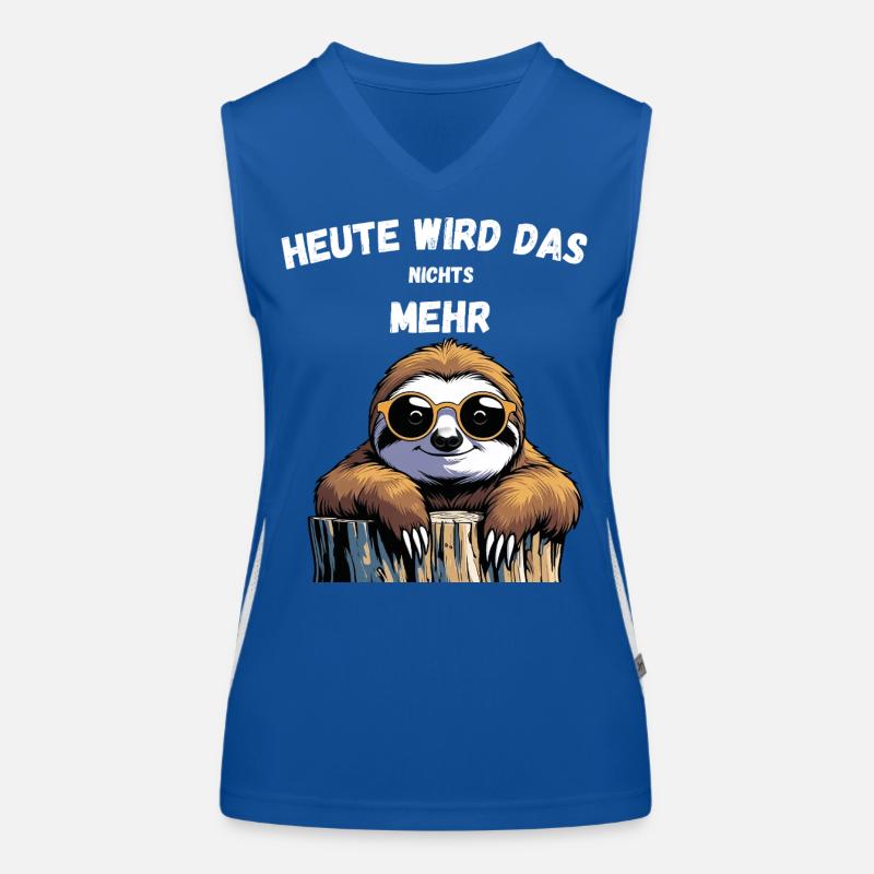 Cooles Shirt für die Arbeit- Wird Nichts mehr  Funktionelles Kontrast-Tank Top für Frauen
