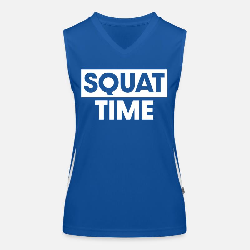 Squat Time Women's Functional Contrast Tank Top