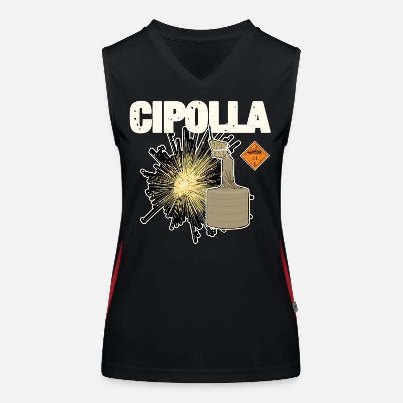 Cipolla Pyro Women's Functional Contrast Tank Top