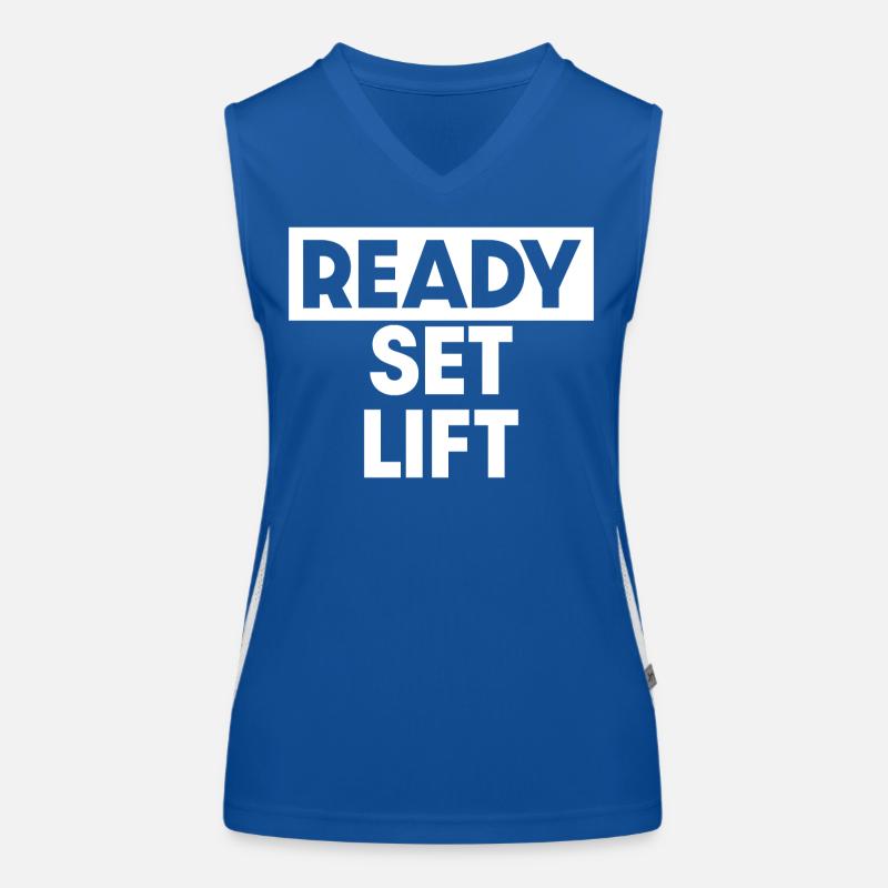 Ready Set Lift Funktionelles Kontrast-Tank Top für Frauen
