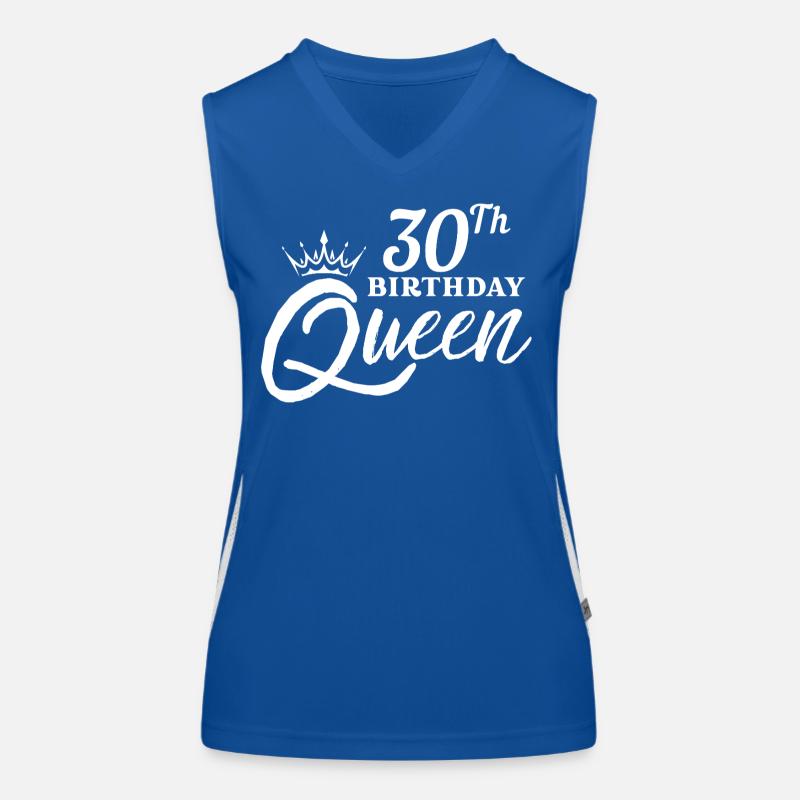 30th birthday Women's Functional Contrast Tank Top