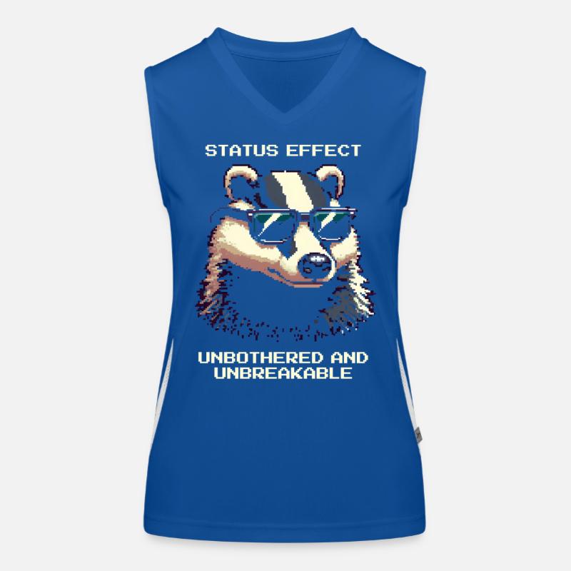 Effet de statut : Inébranlable | Badger Forest Débardeur respirant contrasté Femme