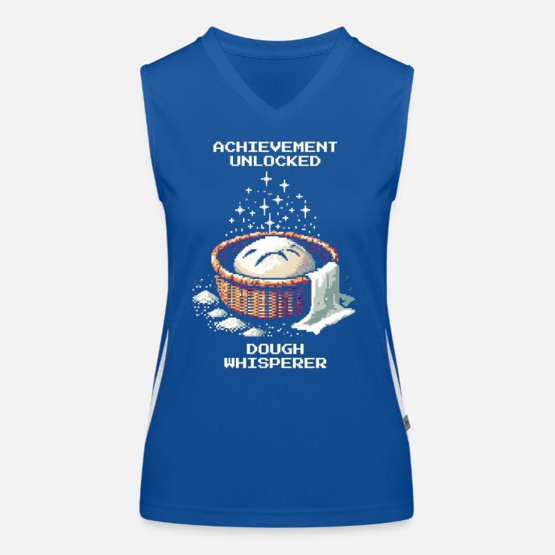 Achievement unlocked: Dough Whisperer | Bread Women's Functional Contrast Tank Top