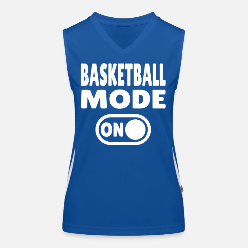 Basketball Mode ON – Player &amp; Fan Design Women's Functional Contrast Tank Top
