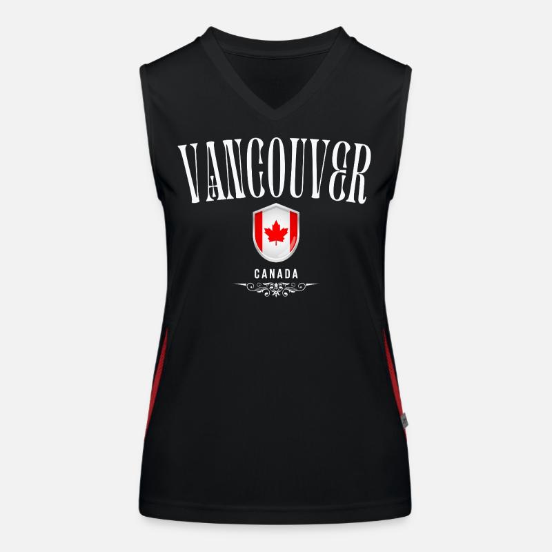 Vancouver Canada, souvenir de Vancouver Débardeur respirant contrasté Femme