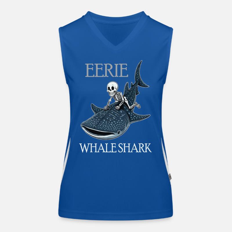 Energie der Meere mit Walhai Funktionelles Kontrast-Tank Top für Frauen