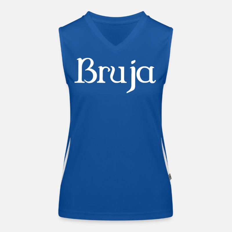 Bruja Sorcière Halloween Débardeur respirant contrasté Femme