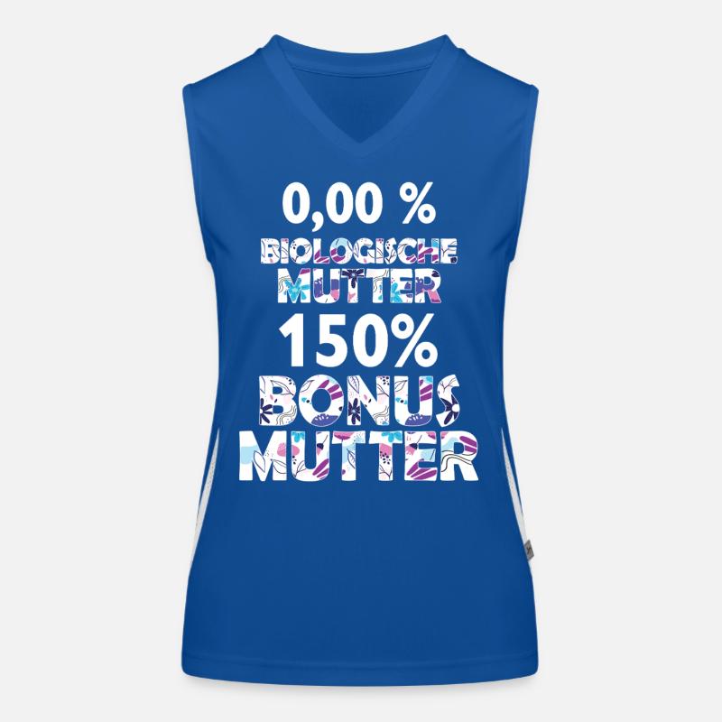 Bonus Mutter Mama Stiefmutter Muttertag Geschenk Funktionelles Kontrast-Tank Top für Frauen