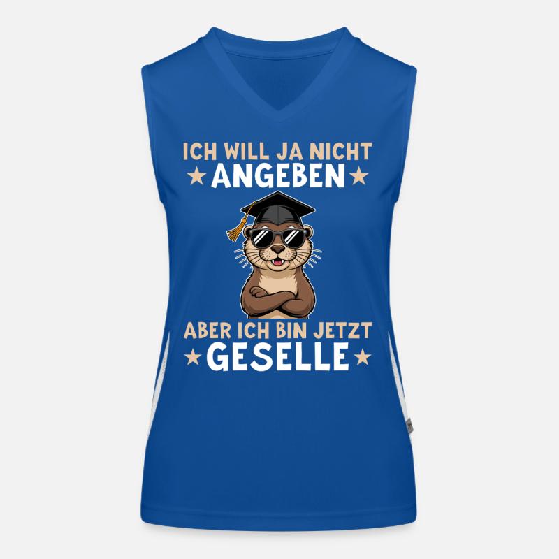 Examen de compagnon réussi - compagnon Débardeur respirant contrasté Femme