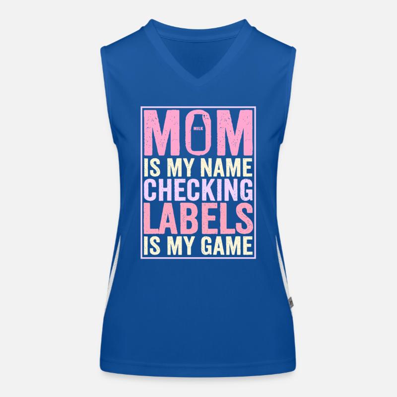 Laktoseintoleranz Laktoseintolerant Mutter Funktionelles Kontrast-Tank Top für Frauen
