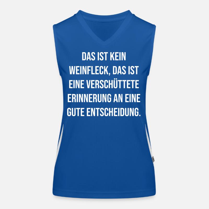 Buried memory: Good decision Women's Functional Contrast Tank Top