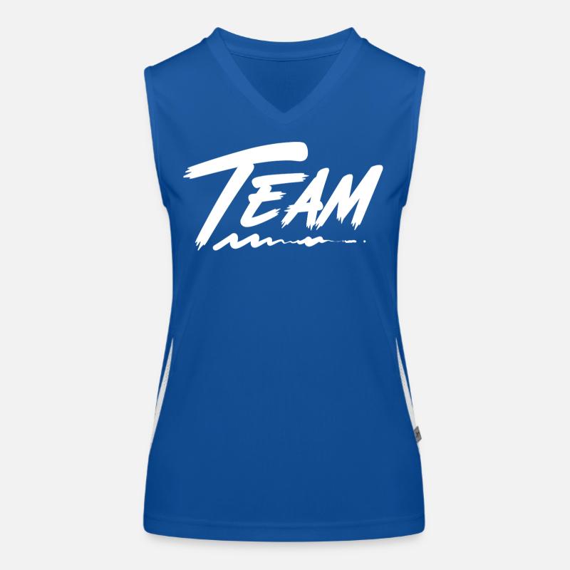 Team  Funktionelles Kontrast-Tank Top für Frauen