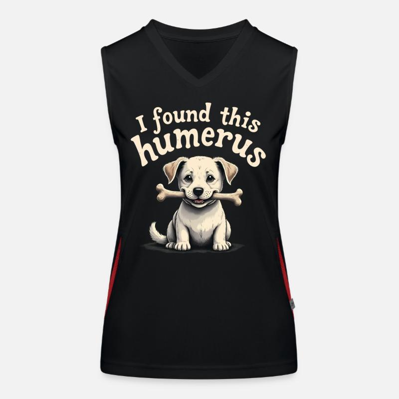 J’ai trouvé cet humérus Débardeur respirant contrasté Femme