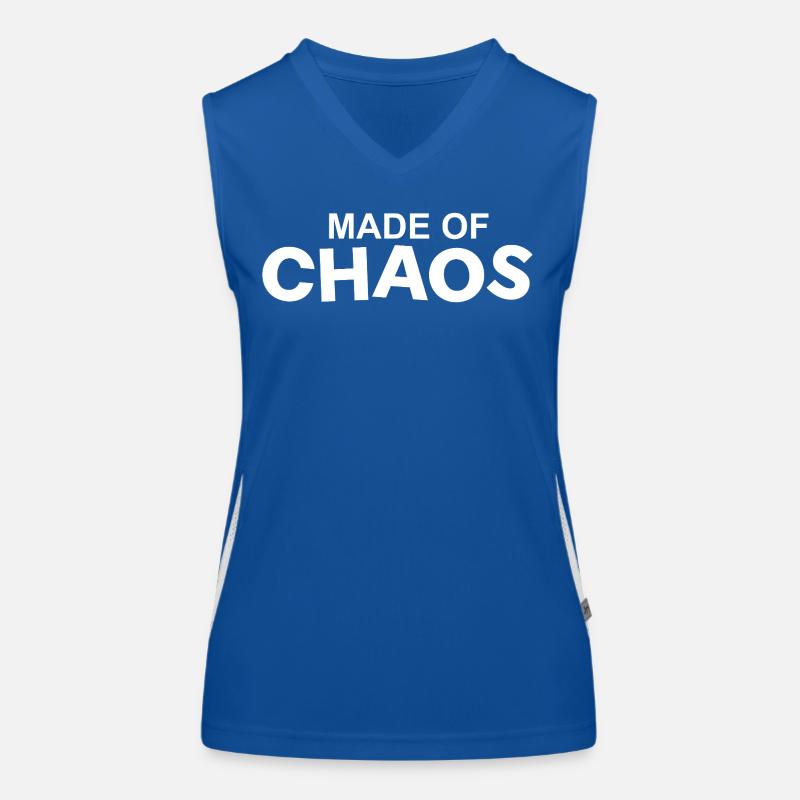 Fait de Chaos Débardeur respirant contrasté Femme