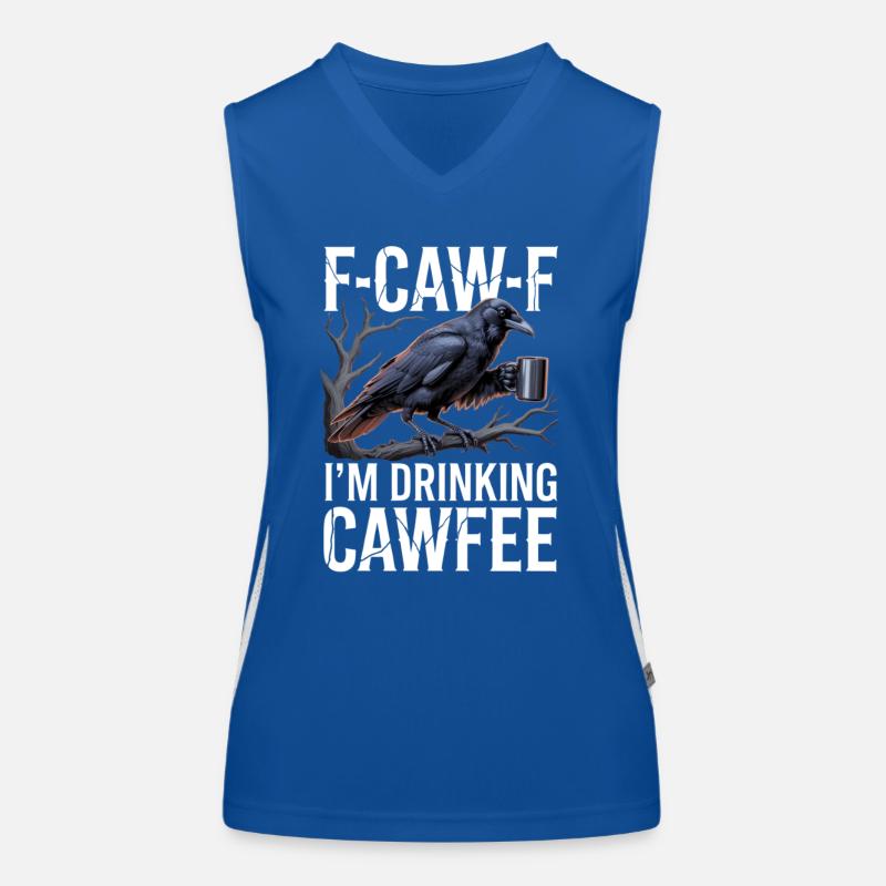 Dicton Crow Coffee Débardeur respirant contrasté Femme