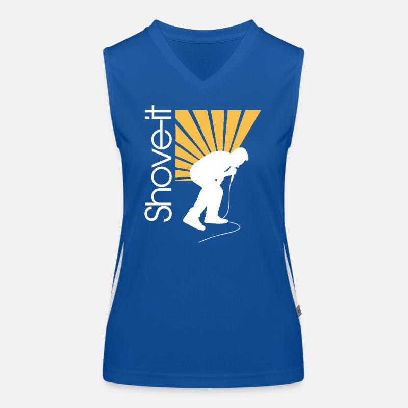 SCHIEB ES, SCHIEB ES!! -AFFE Funktionelles Kontrast-Tank Top für Frauen