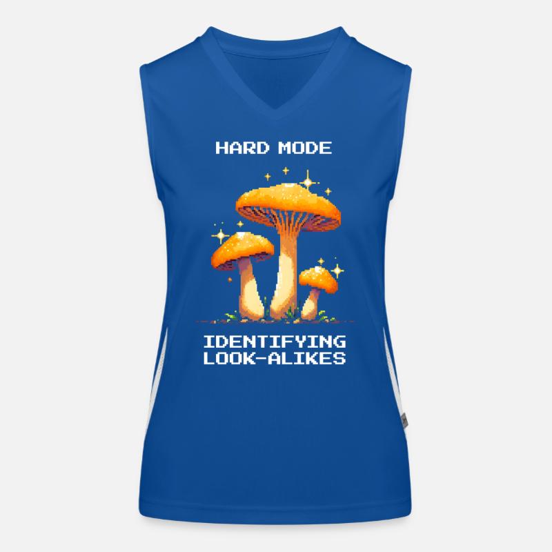 Mode difficile : Déterminer les Doppelgangers | Mycètes Débardeur respirant contrasté Femme