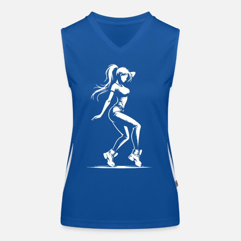 Street Dance Dancer – Cool Design Women's Functional Contrast Tank Top