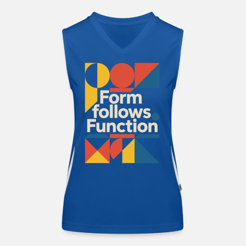 Bauhaus Architecture Architecte Débardeur respirant contrasté Femme