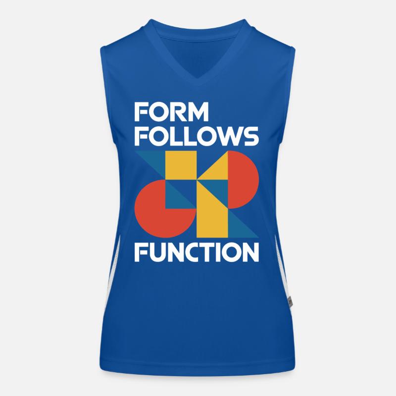 Bauhaus Architektur Architekt Funktionelles Kontrast-Tank Top für Frauen