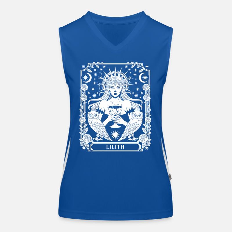Lilith Mondstern Framing Funktionelles Kontrast-Tank Top für Frauen