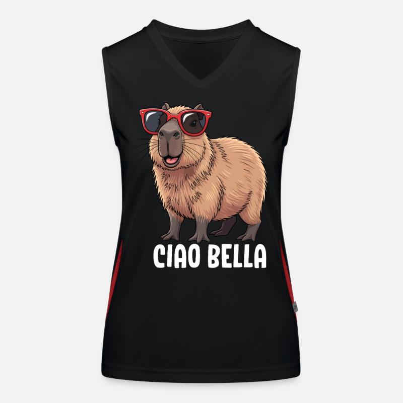 Ciao Bella Débardeur respirant contrasté Femme