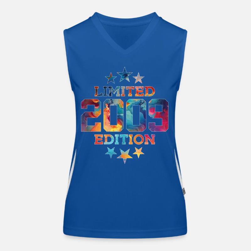 LIMITED EDITION 2009 17TH BIRTHDAY Women's Functional Contrast Tank Top
