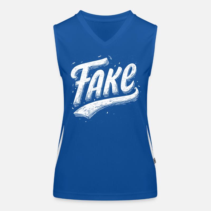 Faux Débardeur respirant contrasté Femme