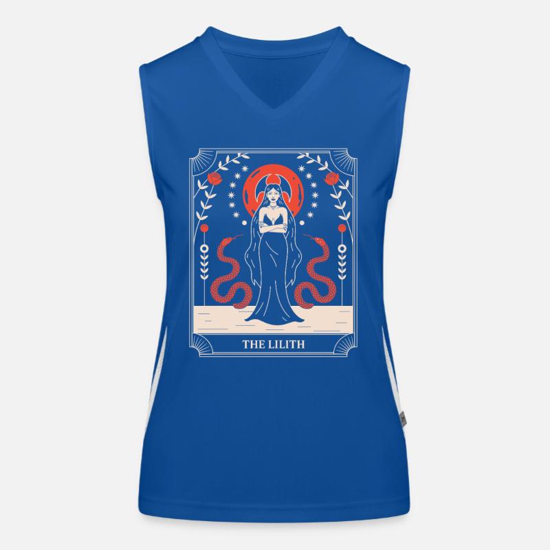 Lilith: Serpent Power in the Frame Women's Functional Contrast Tank Top