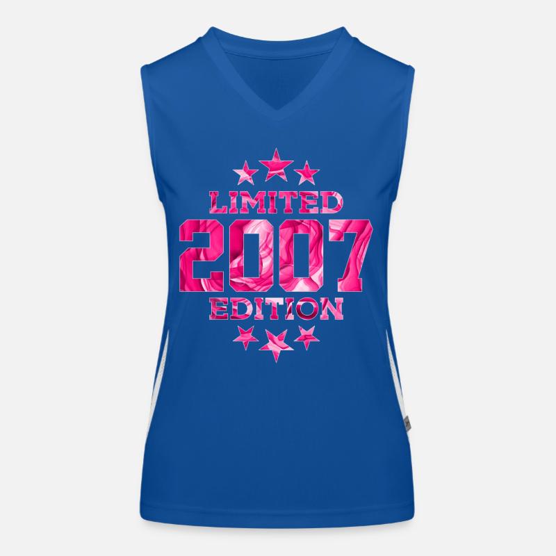 LIMITED EDITION 2007 19TH BIRTHDAY Women's Functional Contrast Tank Top