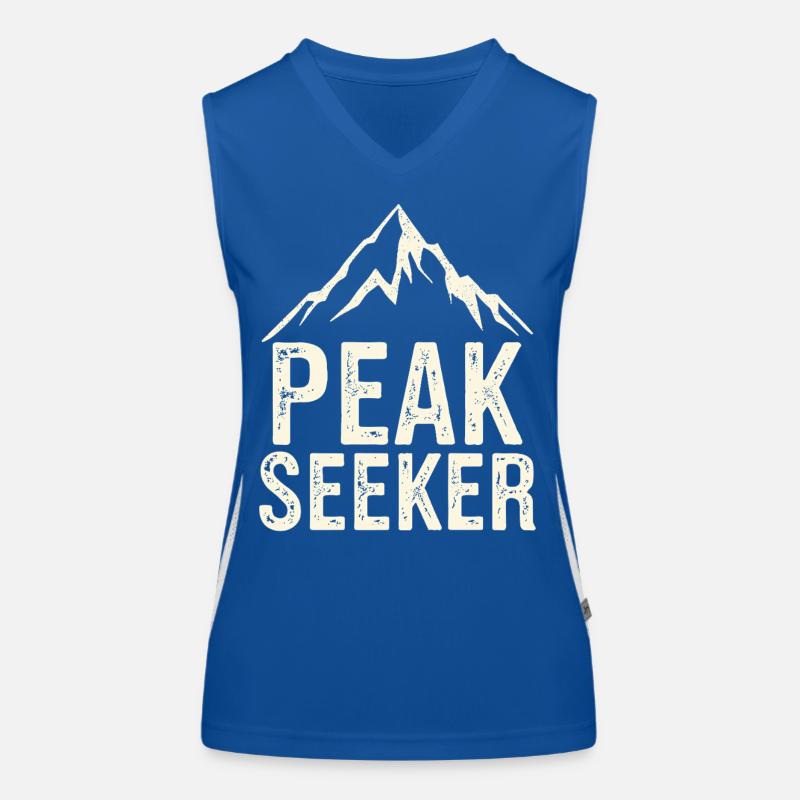 Motif chasseur de sommets Peak Seeker Débardeur respirant contrasté Femme