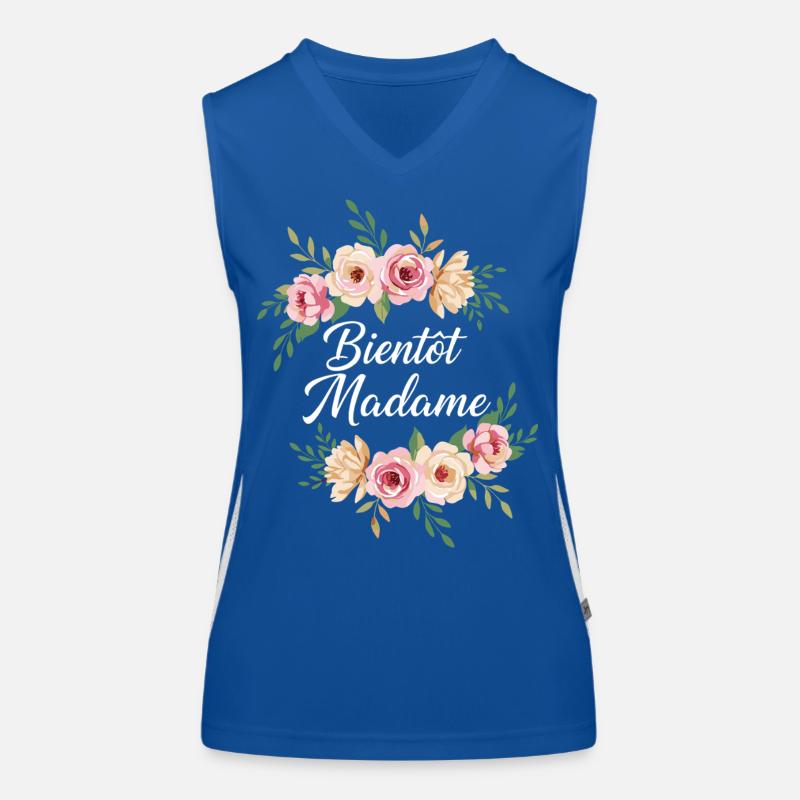 Madame Wedding Bachelorette Party Bride Women's Functional Contrast Tank Top